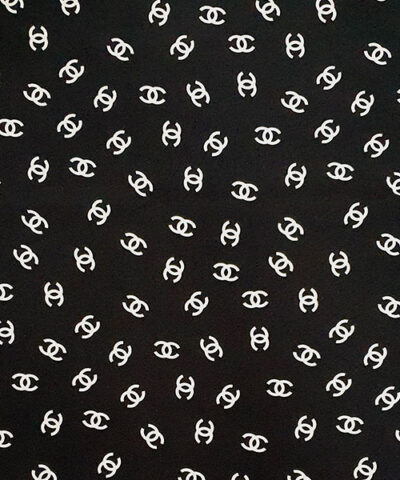 Chanel Designer Polyester Fabric (6609)