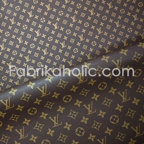 designer faux leather fabric louis vuitton
