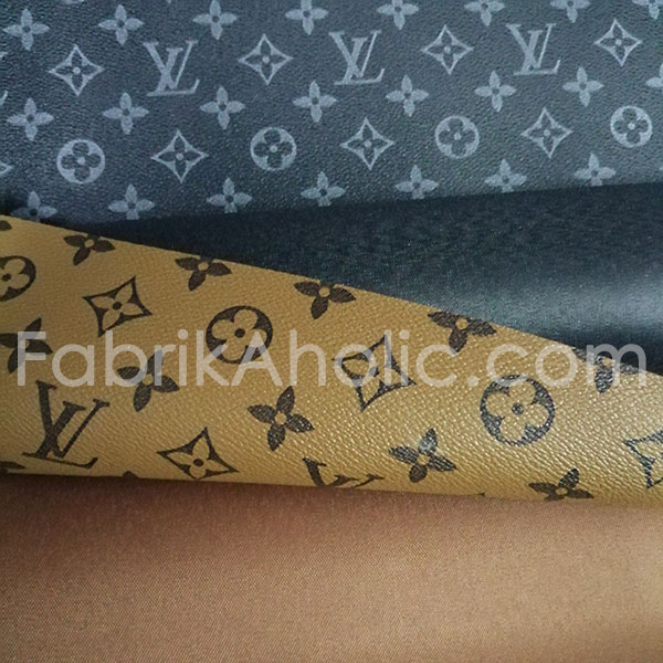 designer leather fabric lv