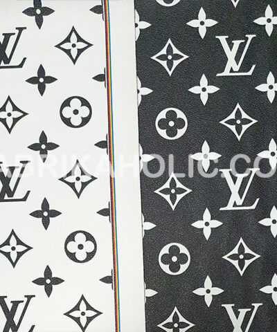 LV Designer Classic PU Artificial Leather Fabric (8815)