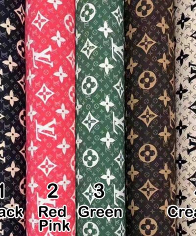 [New] LV Designer Polyester Fabric (6637)