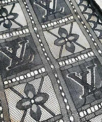 Louis Vuitton Black Lace